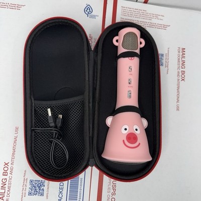 TOSING X3 Karaoke Professional Microphone Pink Bluetooth Children & Adults