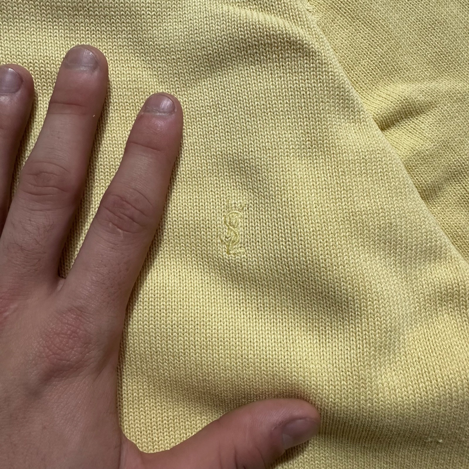 Maglione maglia lana uomo vintage Yves Saint Laurent taglia M