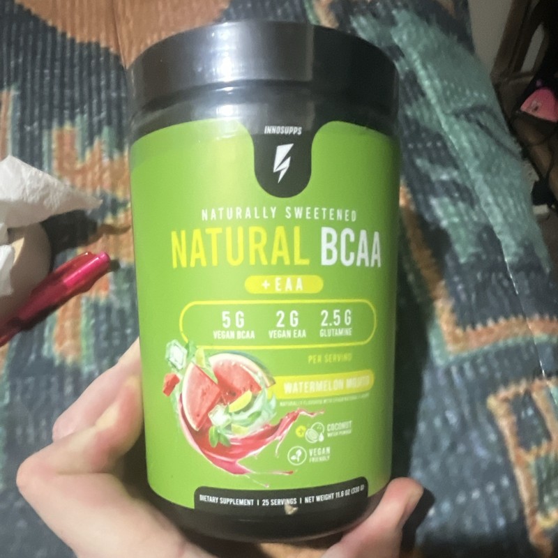 Innosupps BCAA+EAA Amino Acid Powder Naturally Sweetened Vegan Watermelon Mojito