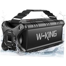 Bluetooth Speaker, 90W Max Loud IPX6 Waterproof Portable Speaker, ALL-BLACK