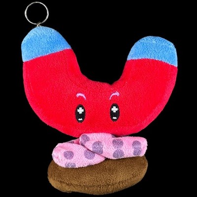 2012 LINXIN PvZ Plants vs Zombies Magnet Shroom Keychain Ver 6'' Plush