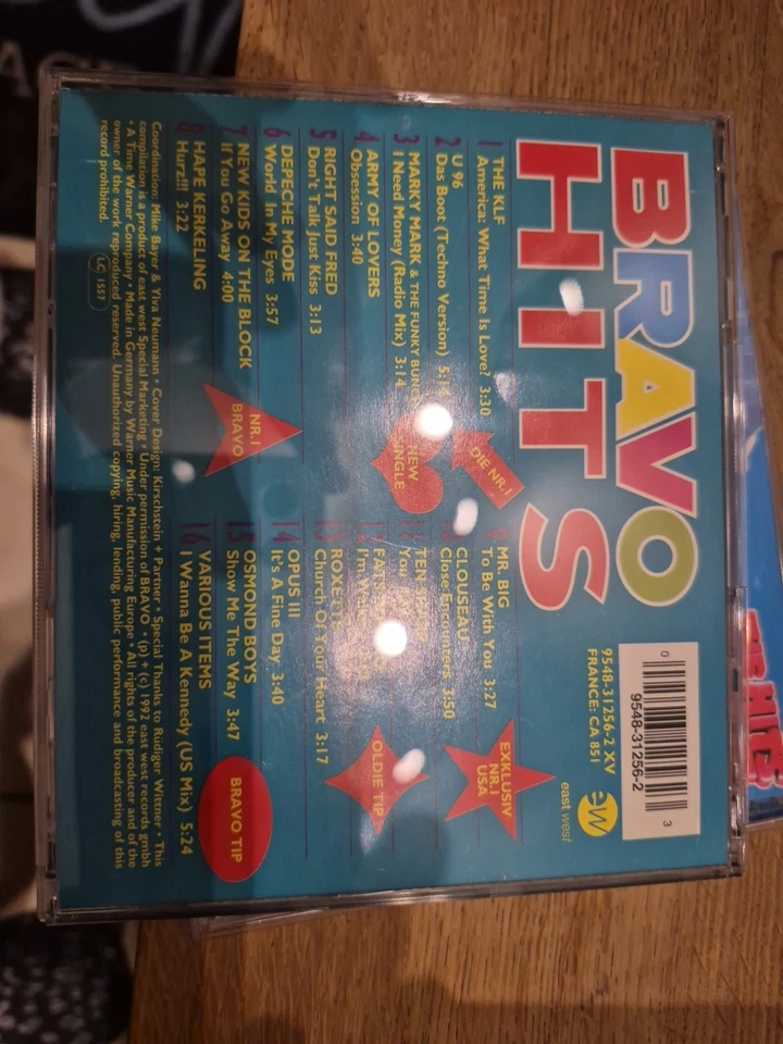 Bravo Hits 1992 - Bild 2 von 2