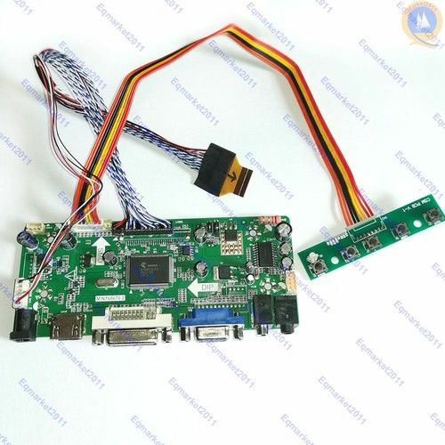 HDMI/DVI/VGA LCD Controller Converter Lvds Driver Board Kit for LTL106HL01-001 - Afbeelding 1 van 2