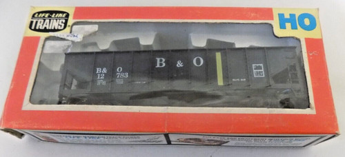 3 BAY BLACK B&O OPEN HOPPER No.B&O 12783 HO GAUGE VON LIFE LIKE TRAIN - BOXED | Zustand: Used