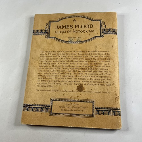 A James Flood Album of Motor Cars Number One Complete Vintage Paperback Book - Picture 11 of 11