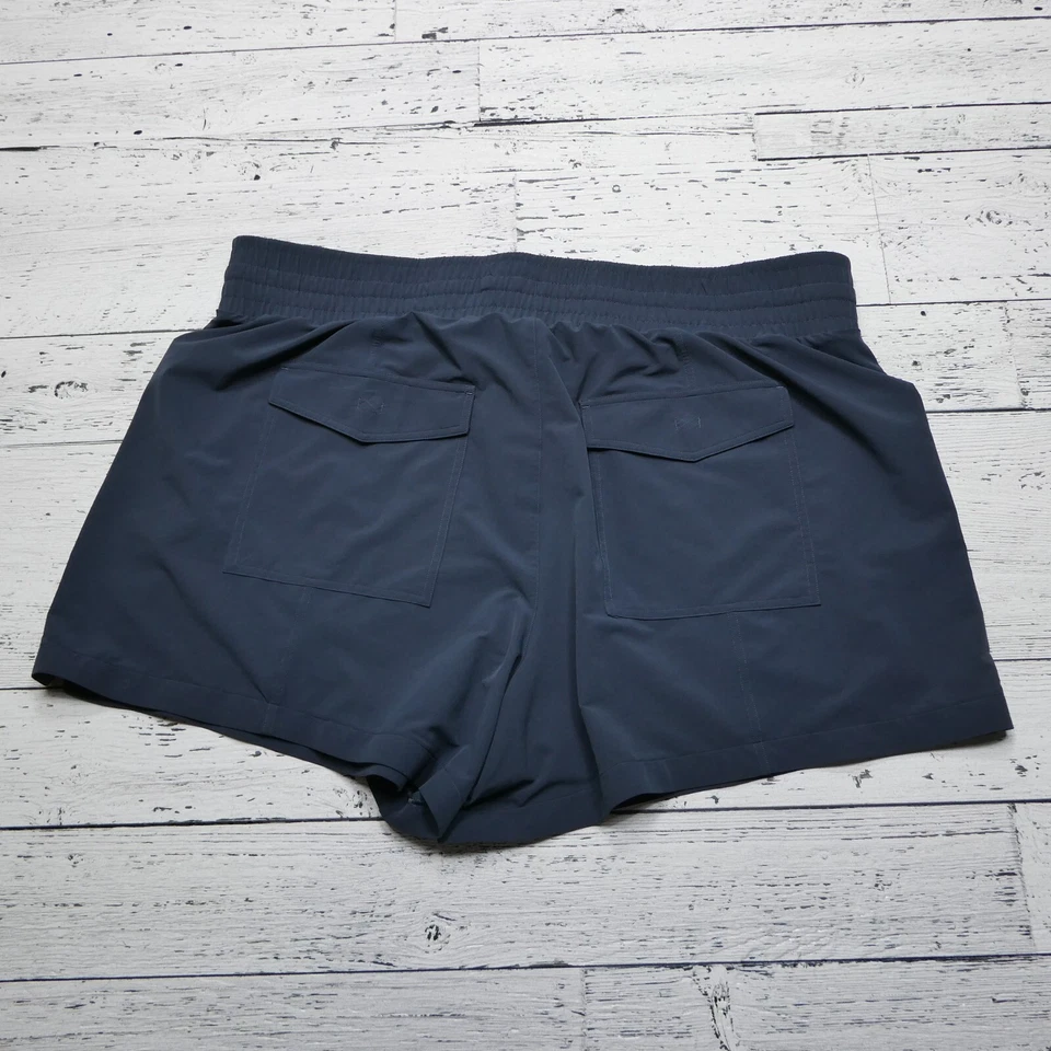 Pantalones Cortos Spanx Para Mujer Talla 3X Azul Pull On Entrenamiento Cintura Elástica Ligeros Foto 4 de 4