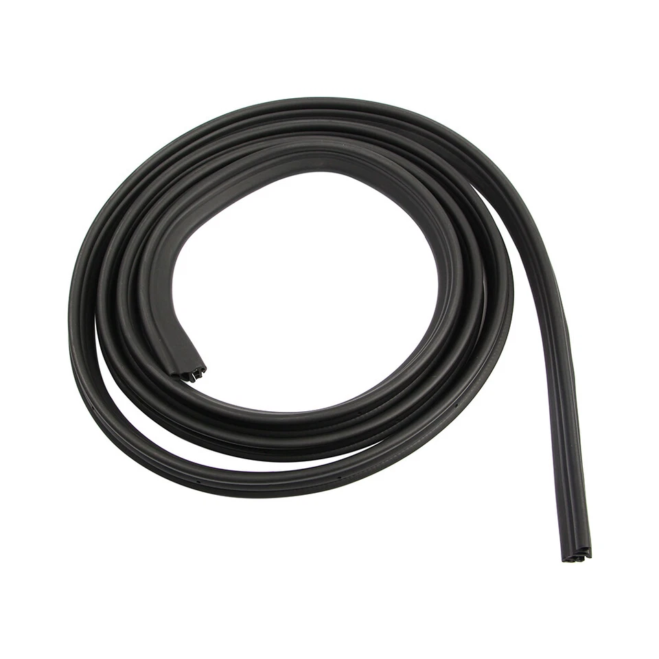 Front LH&RH For 2007-2014 Chevy GMC Cadillac Door Weatherstrip Seal Rubber - Image 2 of 4