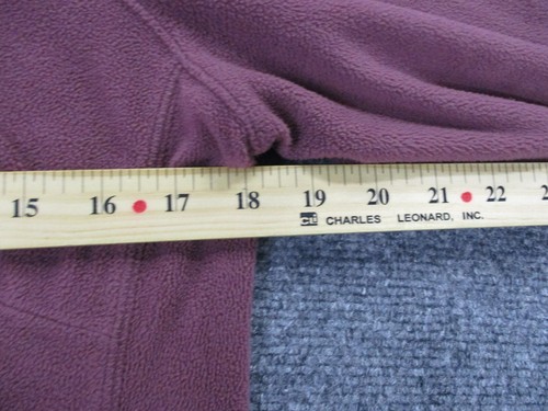 Columbia Jacket Adult L Purple Fleece Outdoors Hiking Lightweight Sweater Womens - Picture 5 of 9