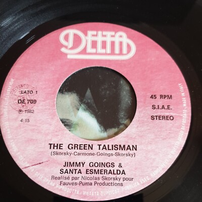Jimmy Goings & Santa Esmeralda Green Talisman Fortune Teller