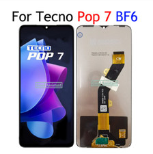 LCD Display Touch Screen Digitizer Assembly Replacement For Tecno Pop 7 BF6