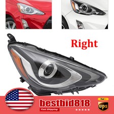 Right Headlight For 2015-2017 Toyota Prius C Passenger Side LED Headlamp