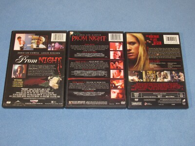 4-Film DVD Lot: PROM NIGHT Collection (Original, Remake, Part II