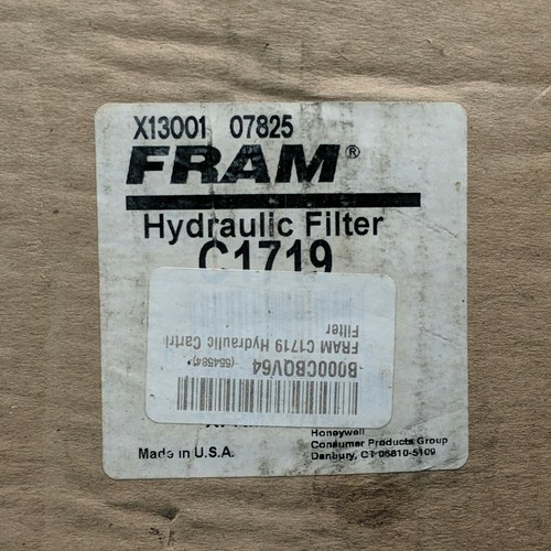 Fram C1719 Fits Michigan 85A Series 125A Series Engine Oil Filter Cartridge NOS - Picture 5 of 8