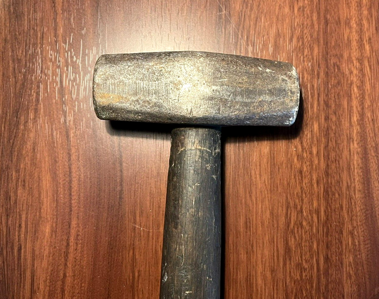 Vintage~AK~Made In Japan~2 lb. Double Face Sledge Hammer~Wood Handle~Collectible