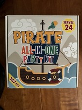 All-In-One 357 Pc Pirate Party Decorations Serves 24