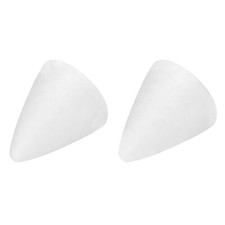 Foam Cones for DIY Arts and Crafts 1.5 x 1.26 inch Polystyrene Cones 2 Pack