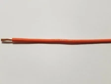 ORANGE GXL 12 AWG AUTOMOTIVE WIRE WITH LEGEND PRINT HIGH TEMP  COPPER USA 25'