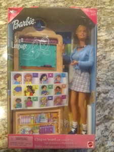 sign language barbie ebay