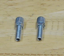 TWO [2] -  6MM Alloy Bicycle Caliper Brake Barrel Adjuster - Silver 6 x 18mm