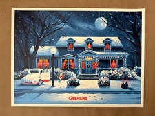 DKNG GREMLINS Movie Poster Screen Print Bottleneck Gallery Home Alone Christmas