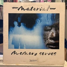 [FUNK/JAZZ]~EXC LP~MATERIAL~Memory Serves~{1982~ELEKTRA]~WLP~WHITE LABEL PROMO~