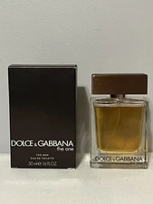 DOLCE&GABBANA The One Eau de Toilette Spray for Men 1.6oz. New Open Box MSRP $88