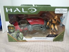 Halo Infinite Series Banished Ghost With Elite Warlord World of Halo scale 