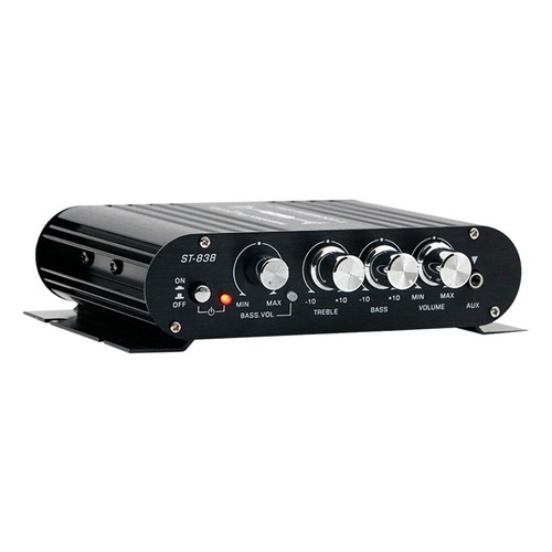 400W 2.1Channel Powerful Stereo Audio Power Amplifier HiFi Bass Amp Car Home FM - Picture 14 of 15
