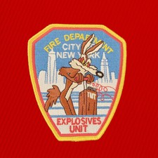 US Firefighter Patch Explosives Unit US Firefighter