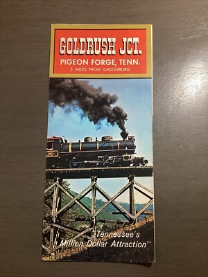 Vintage GoldRush JCT. Brochure In Pigeon Forge, Tennessee B42 | eBay