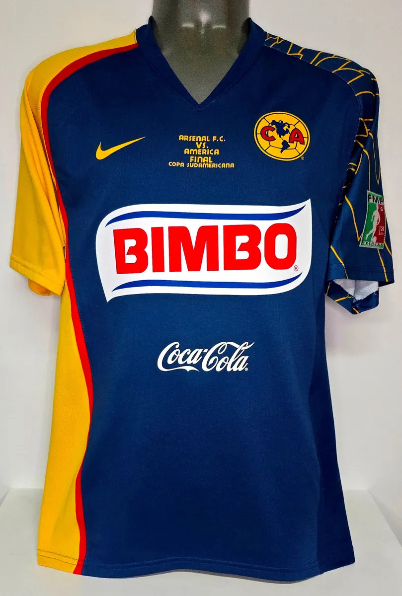 NIKE AMERICA MEXICO FINAL SUDAMERICANA 2007 Cabañas PLAYER ORIGINAL JERSEY SHIRT