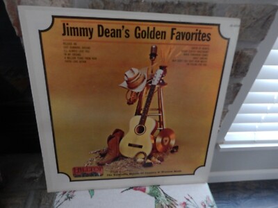 Jimmy Dean: Jimmy Dean's Golden Favorites   12''  33 RPM  LP