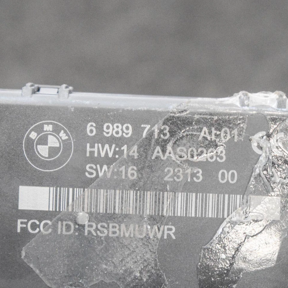 BMW Z4 ROADSTER Sensore allarme portiera Centralina ECU E89 6989713 2013 - Immagine 4 di 4