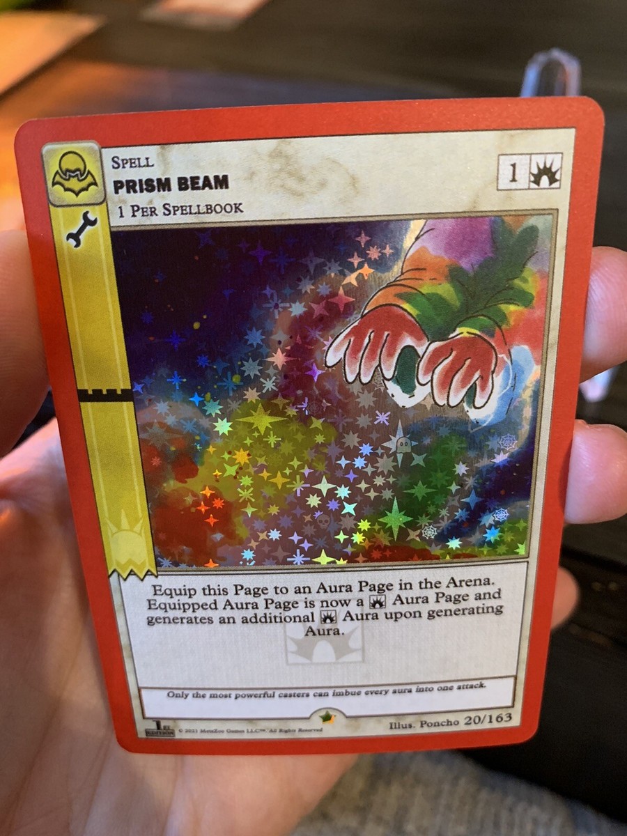 Metazoo Nightfall 1st Edition Prism Beam Full Holo 20/163 FH Metazoo Nightfall 1st Edition Prism Beam Full Holo 20/163 FH