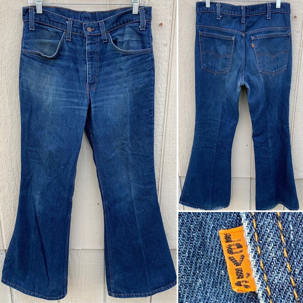 vintage Levis 684 jeans bell bottom bottoms measure 32 in vintage Levis 684 jeans bell bottom bottoms measure 32 in