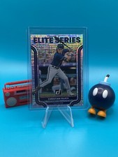2022 Donruss Christian Yelich Vector Elite Series #ES-2 Milwaukee Brewers Insert
