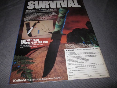 Vintage 1985 FIREPOWE Magazine Thompson Desert Eag 91 94 Minimi + - Picture 4 of 10