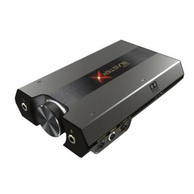 【美品】CREATIVE SBX-G6 Creative Sound BlasterX G6 7.1 External USB Sound Card for