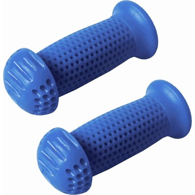 1 Paire De Poignées De Guidon De Vélo Violettes Pour Enfants, Pompons Scintillants + Panier De Courses Avant Pour Garçons Et Filles