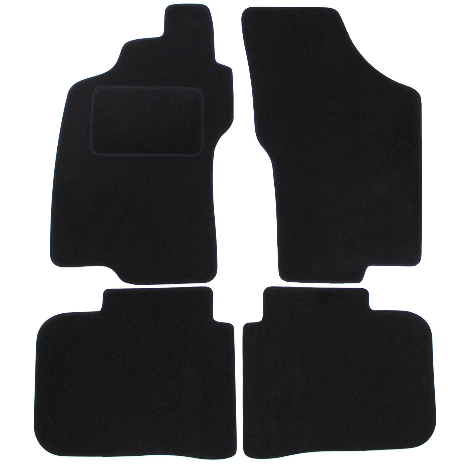 Tapis Fiat Brava velours haut de gamme, protection moquette de luxe 4 pièces