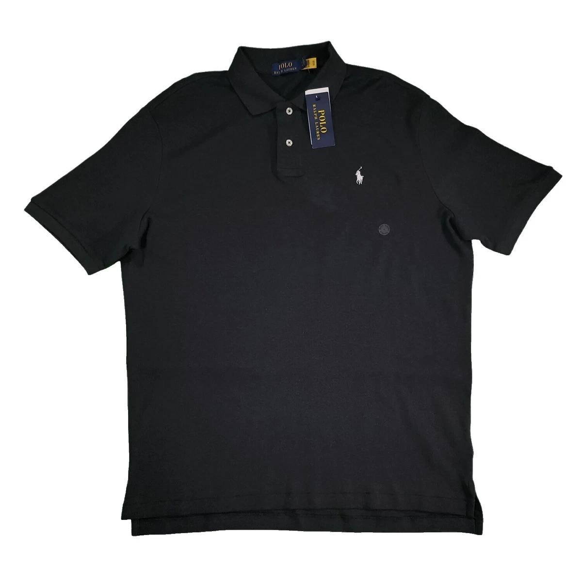 25+ Polo Ralph Lauren Size M Black Polos for Men for sale
