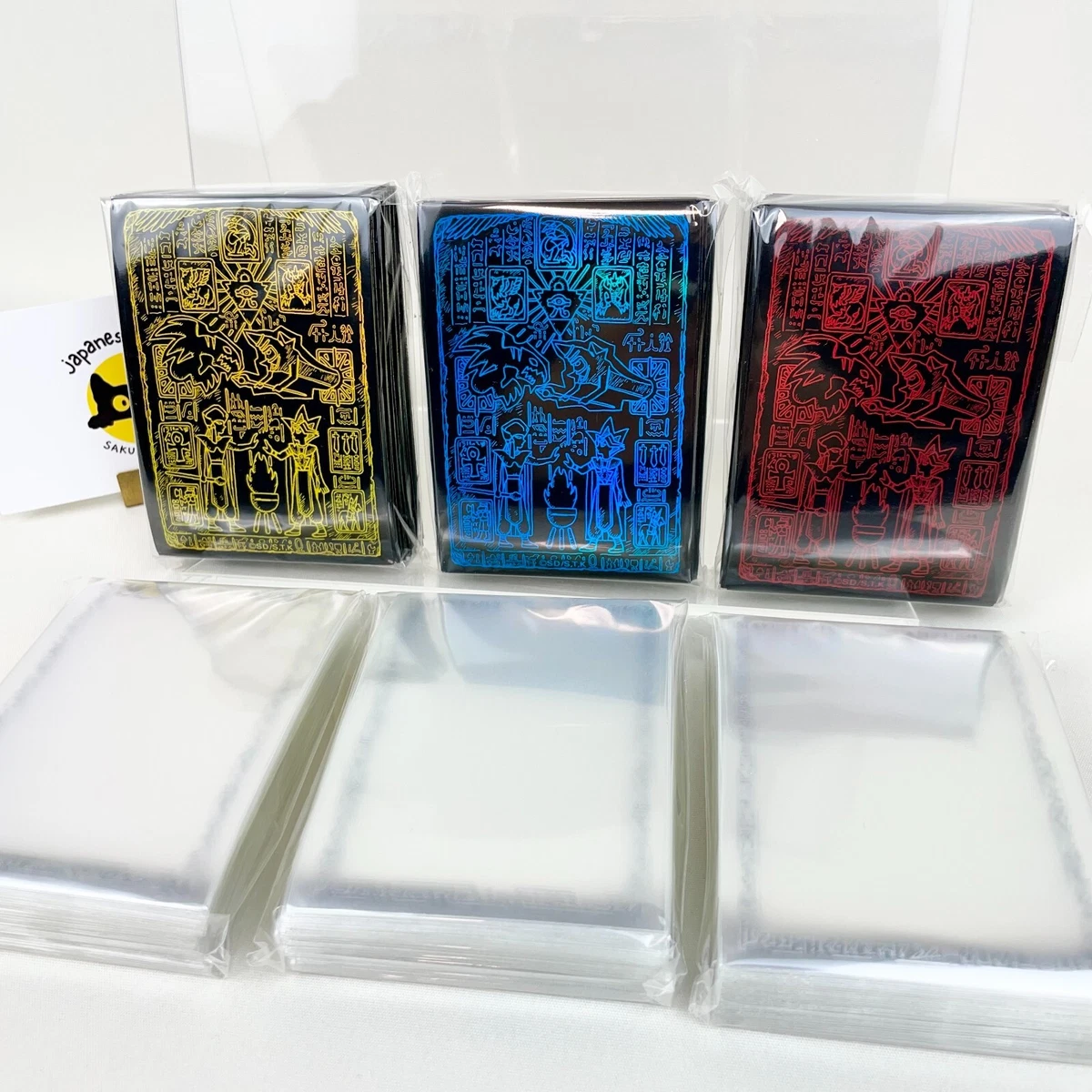 yugioh card sleeves ebay Amazon.com: YUGIOH Back - Official Duelist Card Sleeves