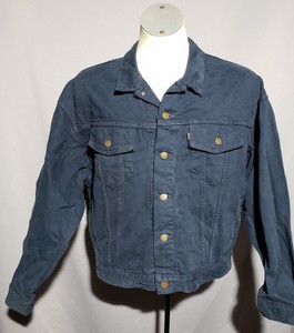 jaqueta jeans azul marinho