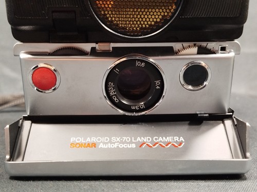 POLAROID SX-70 KLAPPKAMERA UNGETESTET - Bild 6 von 12