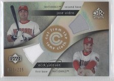 2005 Reflections Cut from the Same Cloth /225 Jose Vidro Nick Johnson #CC-VJ 1g8