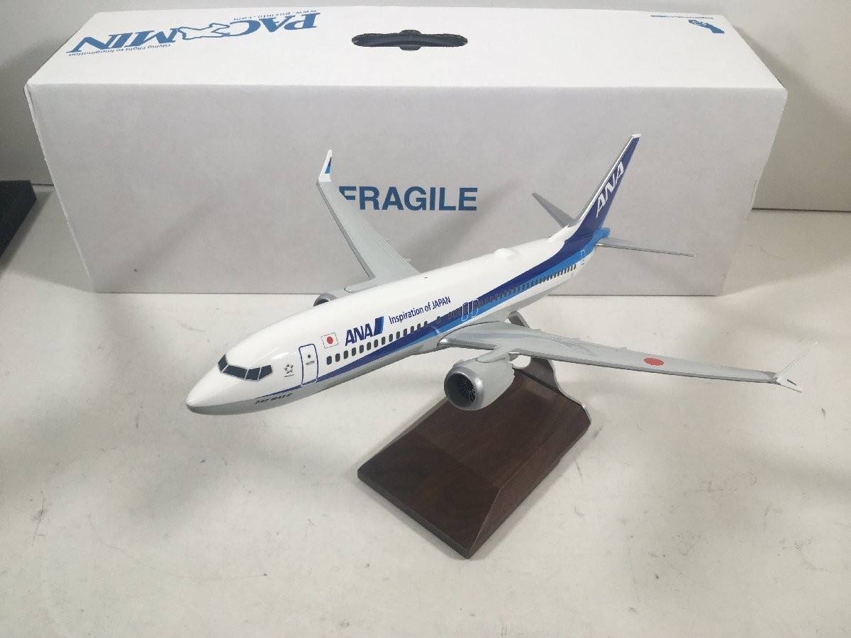 航空機・ヘリコプター ANA 1/100 B737-MAX8 PACMIN Pacmin 1/100 Ana Boeing 737 Max 8 Aircraft Miniature Scale