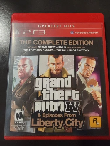 Grand Theft Auto IV - Complete Edition GH (Sony PlayStation 3, PS3) CIB W/Map