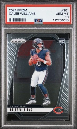 2024 Prizm CALEB WILLIAMS #301 PSA 10