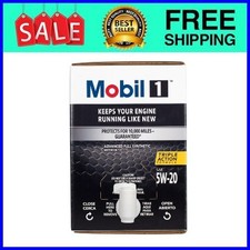 Mobil 1 Advanced Full Synthetic Motor Oil 5W-20, 12 Quart 20.20 per gallon