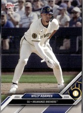 2024 Topps Now Road to Opening Day Milwaukee Brewers Willy Adames #OD-226